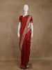 Red Butta Woven Banarasi Silk Saree