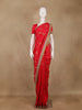 Red Butta Woven Design Banarasi Silk Saree