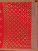 Red Butta Woven Design Banarasi Silk Saree
