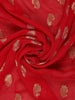Red Butta Woven Design Banarasi Silk Saree