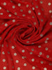 Red Butta Woven Design Banarasi Silk Saree