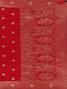 Red Butta Woven Design Banarasi Silk Saree