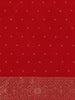 Red Butta Woven Design Banarasi Silk Saree