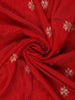 Red Butta Woven Design Banarasi Silk Saree