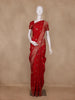 Red Butta Woven Design Banarasi Silk Saree