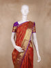 Red Butta Woven Design Kanchipuram Silk Saree