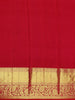 Red Butta Woven Design Pure Kanchipuram Silk Saree