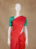 Red Butta Woven Design Pure Kanchipuram Silk Saree