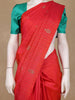 Red Butta Woven Design Pure Kanchipuram Silk Saree