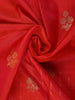 Red Butta Woven Design Pure Kanchipuram Silk Saree