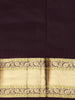 Queen Pink Butta Woven Kanchipuram Silk Saree with Gold Zari Border