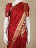Red Butta Woven Pure Kanchipuram Silk Saree