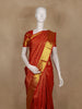 Red Butta Woven Pure Kanchipuram Silk Saree