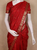 Red Butta Woven Pure Kanchipuram Silk Saree
