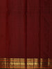 Red Butta Zari Woven Design Pure Kanchipuram Silk Saree With Contrast Varisai Pattu Border