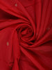 Red Circle Motif Design Semi Tussar Silk Saree