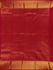 Red Diamond Butta Woven Pure Kanchipuram Silk Saree With Zari Border
