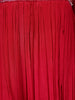 Red Embroidered Design Georgette Gown