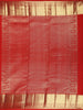 Red Floral And Paisley Woven Pure Kanchipuram Silk Saree