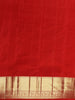 Red Floral And Paisley Woven Pure Kanchipuram Silk Saree