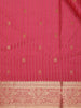 Red Floral Butta Woven Design Pure Kanchipuram Silk Saree