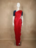 Red Floral Design Soft Silk Saree
