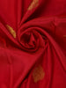 Red Floral Designed Silk Saree - Diadem
