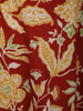 Red Floral Printed Design Cotton Anarkali Salwar Suit with Printed Dupatta