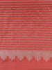 Red Floral Woven Design Pure Banarasi Saree