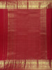 Red Floral Woven Kanchipuram Silk Saree