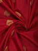 Red Floral Woven Kanchipuram Silk Saree
