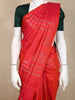 Red Floral Woven Kanchipuram Silk Saree