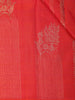 Red Floral Woven Kanchipuram Silk Saree