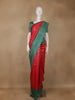 Red Floral Woven Pure Kanchipuram Silk Saree