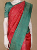 Red Floral Woven Pure Kanchipuram Silk Saree