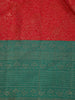 Red Floral Woven Pure Kanchipuram Silk Saree