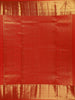 Red Floral Woven Pure Kanchipuram Silk Saree With Zari Border