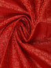 Red Floral Woven Pure Kanchipuram Silk Saree with Zari Border