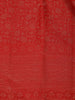 Red Floral Woven Pure Kanchipuram Silk Saree with Zari Border