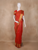 Red Floral Zari Woven Design Pure Kanchipuram Silk Saree