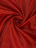 Red Geometric Woven Pure Kanchipuram Silk Saree with Zari Border