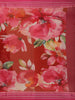 Red Multicolor Floral Print Kota Cotton Saree - Diadem