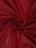 Red Obstacle Design Woven Semi Tussar Saree