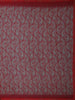Red Paisley Printed Georgette Saree with Matching Blouse