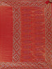 Red Paisley Woven Banarasi Silk Saree - Diadem