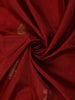 Red Paisley Woven Pure Kanchipuram Silk Saree With Zari Border
