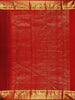 Red Paisley Woven Pure Kanchipuram Silk Saree With Zari Border