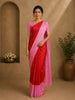 Red Pegasus Motif Woven Pure Kanchipuram Silk Saree