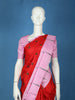 Red Pegasus Motif Woven Pure Kanchipuram Silk Saree