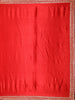Red Satin Saree with Designer Border